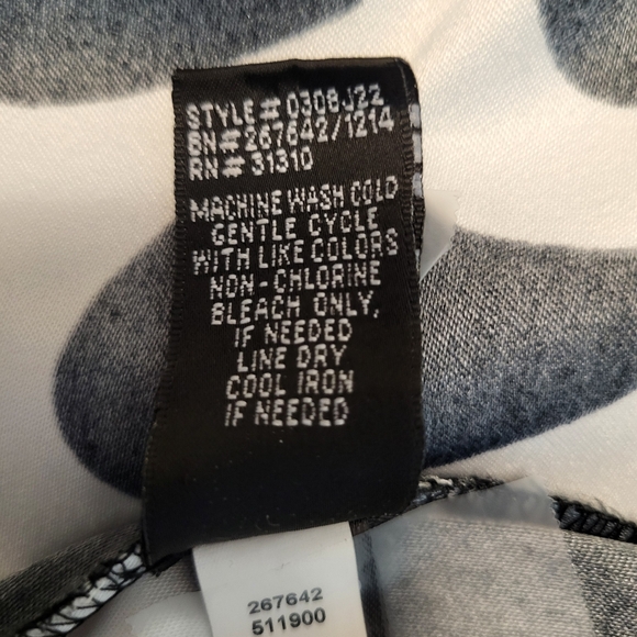 AB Studio Black & Ivory Shift Dress, size 10 - Picture 8 of 16